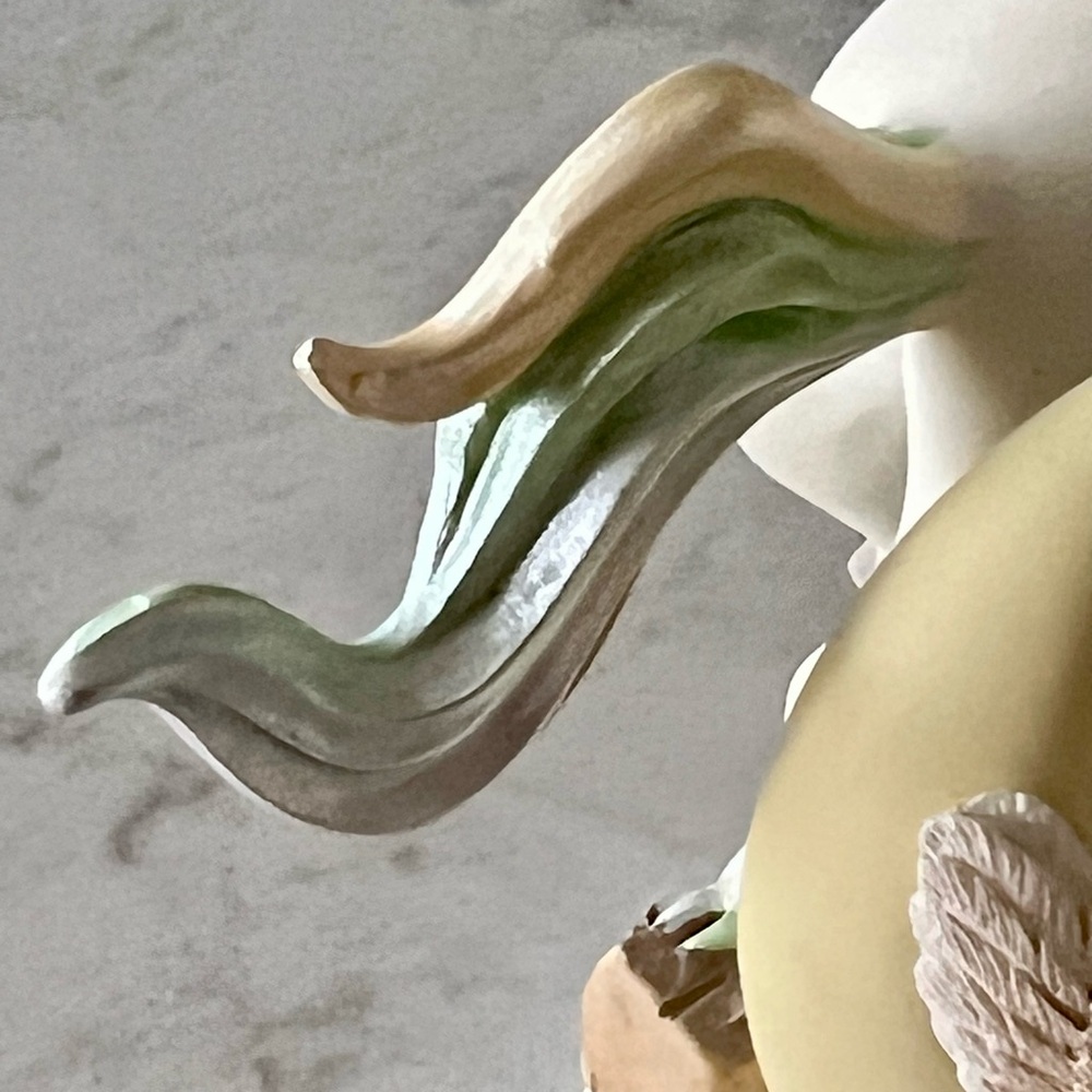 Pastel Unicorn on Yellow Crescent Moon Figurine - Picture 6 of 9